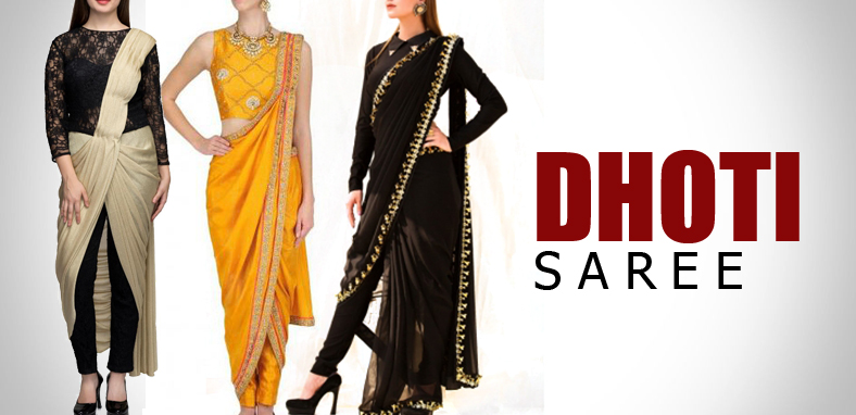 Dhoti saree