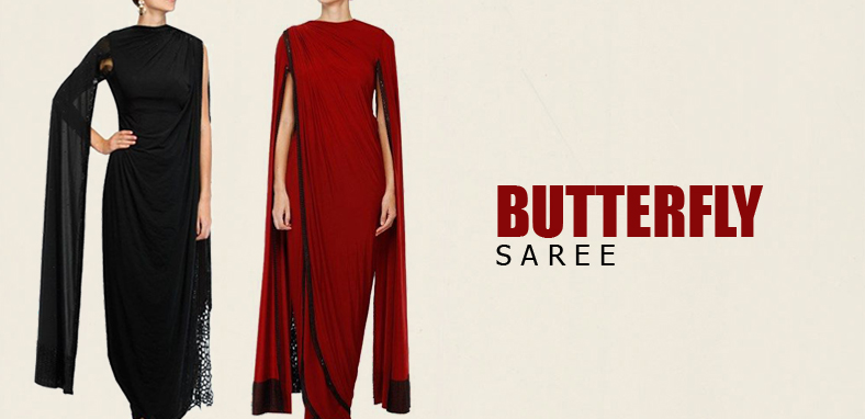 Butterfly saree
